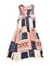Speechless Print Blue Dress Size 10 - photo 2