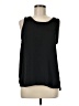 Naked Zebra 100% Polyester Black Sleeveless Blouse Size M - photo 1