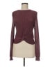 Bishop + Young 100% Viscose Burgundy Pullover Sweater Size M - photo 1