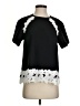 Kate Spade New York 100% Polyester Black Short Sleeve Blouse Size 2 - photo 1