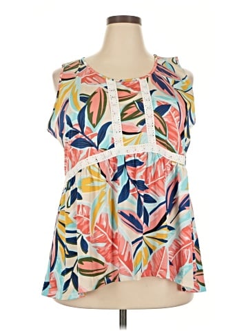NY Collection Sleeveless Blouse (view 1)