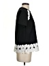 Kate Spade New York 100% Polyester Black Short Sleeve Blouse Size 2 - photo 4