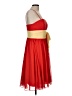 Alfred Angelo 100% Polyester Color Block Red Cocktail Dress Size 12 - photo 4