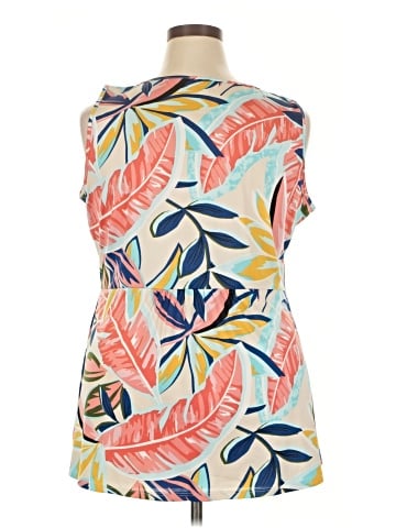 NY Collection Sleeveless Blouse (view 2)
