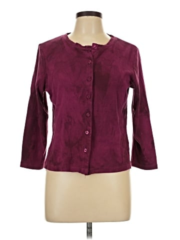 Rafaella 3/4 Sleeve Button-Down Shirt (view 1)