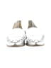 Shoedazzle Metallic Silver Flats Size 8 - photo 2