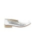 Shoedazzle Metallic Silver Flats Size 8 - photo 1