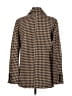 Stitch + Feather Houndstooth Brown Blazer Size M - photo 2