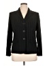 Kasper Stripes Black Blazer Size 14 - photo 1