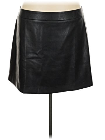 J.Crew Factory Store Faux Leather Skirt (view 1)