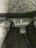 Lulus Solid Black Casual Dress Size L - photo 7