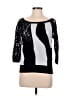 White House Black Market Black Pullover Sweater Size M - photo 1