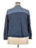 Style&Co 100% Cotton Color Block Blue Pullover Sweater Size 2X - photo 2