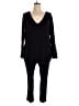 Smash + Tess Solid Black Jumpsuit Size XXL - photo 1