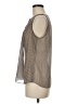 W by Worth 100% Polyester Gray Sleeveless Blouse Size 8 - photo 5