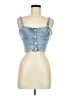 Superdown Blue Sleeveless Top Size M - photo 1