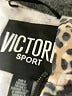 Victoria Sport 100% Polyester Animal Print Black Tan Jacket Size M - photo 6