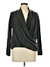Lush Gray Long Sleeve Top Size L - photo 1