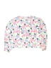 Billie Blush Print White Sweatshirt Size 8 - photo 1