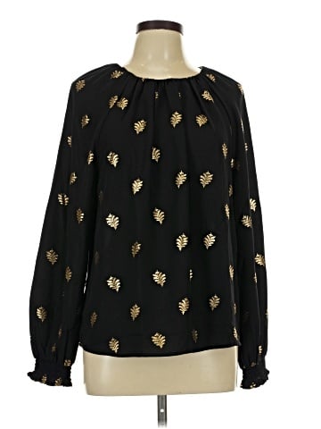Ann Taylor LOFT Outlet Long Sleeve Blouse (view 1)