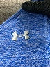 Under Armour 100% Polyester Blue Active T-Shirt Size M - photo 7