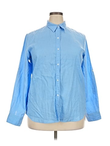 Chaps Long Sleeve Button-Down Shirt (view 1)