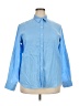 Chaps Blue Long Sleeve Button-Down Shirt Size XXL (estimated) - photo 1