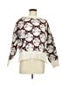 Sincerely Jules Floral Burgundy Pullover Sweater Size M - photo 1