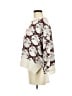 Sincerely Jules Floral Burgundy Pullover Sweater Size M - photo 5