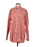 Assorted Brands 100% Cotton Stripes Red Long Sleeve Button-Down Shirt Size M - photo 1