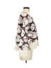 Sincerely Jules Floral Burgundy Pullover Sweater Size M - photo 4