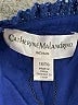 Catherine Malandrino Blue Short Sleeve Blouse Size 1X - photo 7