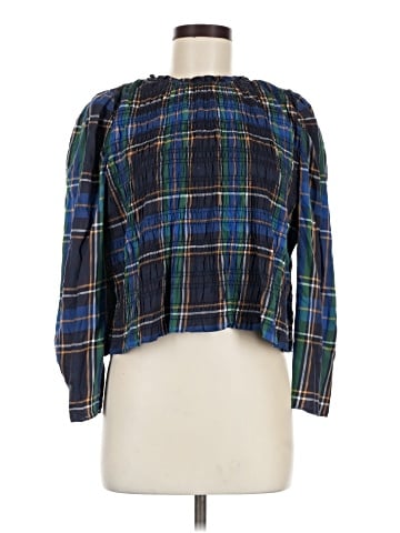 Tanya Taylor Long Sleeve Blouse (view 1)