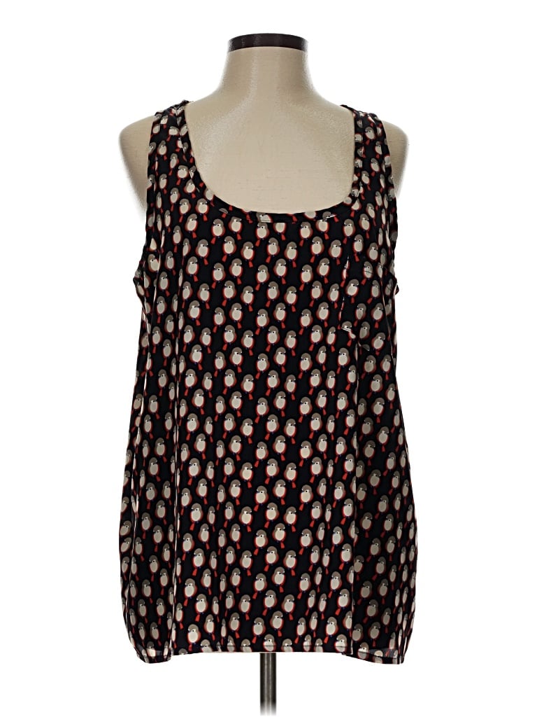 Pre-owned Torrid Tank Top Black Halter Neckline Tops