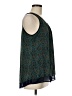 DR2 100% Polyester Teal Sleeveless Blouse Size M - photo 4