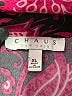 Chaus Paisley Burgundy Long Sleeve Blouse Size XL - photo 7