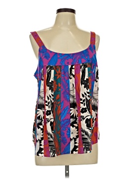 Rose + Olive Sleeveless Blouse