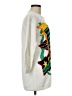 Adrienne Vittadini Graphic White Pullover Sweater Size Med Petite - photo 4