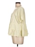 Z Supply 100% Cotton Yellow Short Sleeve Top Size L - photo 5