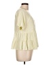 Z Supply 100% Cotton Yellow Short Sleeve Top Size L - photo 4
