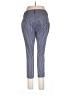 Faded Glory Stripes Blue Casual Pants Size L - photo 2