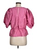 Topshop Pink Short Sleeve Blouse Size 8 - photo 2