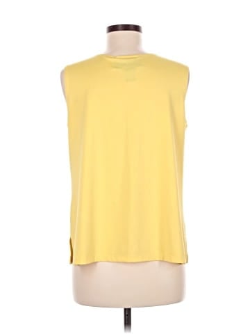 Susan Graver Sleeveless T-Shirt (view 2)