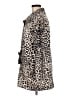 Dana Buchman Animal Print Ivory Coat Size M - photo 5