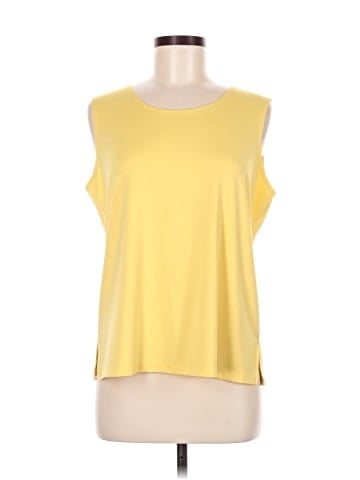 Susan Graver Sleeveless T-Shirt (view 1)