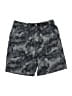 Old Navy 100% Polyester Camo Gray Cargo Shorts Size 14 - 16 - photo 1
