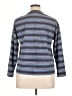 DAZY Stripes Blue 3/4 Sleeve T-Shirt Size XL - photo 2
