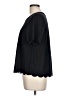 Topshop 100% Polyester Black Short Sleeve Top Size 12 - photo 5