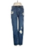 Free People Hearts Blue Jeans Size 27 waist - photo 1