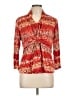 Rafaella Red 3/4 Sleeve Blouse Size Lg Petite - photo 1